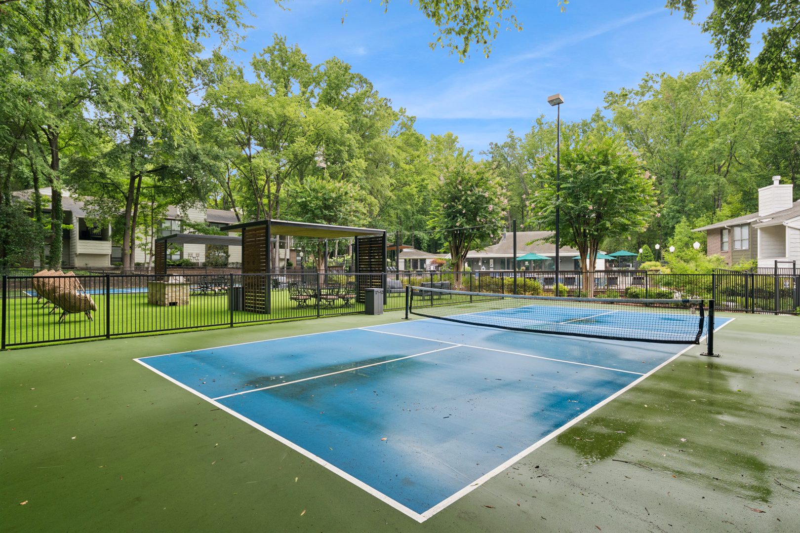 tennis court at The  Marley